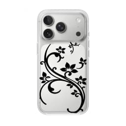Art Flower Phone Case For iPhone 18 17 16 15 11 12 14 13 Pro Max Mini XS XR 7 Plus 17E Shockproof Transparent Cover Shell Fundas
