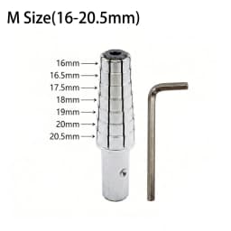 Steel Segmented Ring Expander Collet for Ring Resizing Shaping Manual Rotary Jewelry Making Reapir Tools Adjustable 14mm-24mm