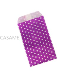 Mini Dot Kraft Paper Bags , Wedding Party Invitation Greeting Cards Paper Gift Bag 50 Pcs for 1 Lot Christmas Decoration