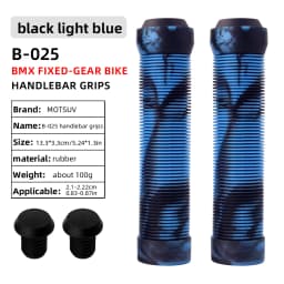 MOTSUV Bicycle Handlebar Grips Non-Slip Soft Rubber Mountain Bike Grips For 22.2mm Handlebar Scooter Tricycle BMX Handle Bars