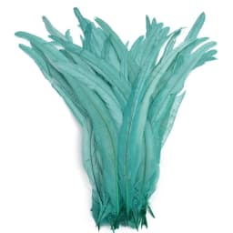 20/100Pcs 25-30CM DIY Rooster Feather Crafts Sewing Clothing Decor Plume Home Party Women's Feather Headwear Wedding Accessories
