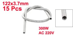 5/10/15pcs AC 220V 300/500W Heating Element Coil Forging Pottery Heating Heater Element Wire Coil 3.7x128mm 4x206mm 3.7x122m