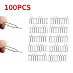 1/50/100PCS Anti-Lost Card Pin For IPhone Xiaomi Samsung Huawei Universal Sim Card Remover Tray To Open The Sim Card Eject Tools