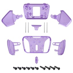 eXtremeRate Replacement Redesigned K1 K2 K3 K4 Back Buttons Housing Shell for ps5 Controller, RISE4 Remap Kit - 19 colors