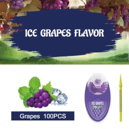 100pcs Mixed Fruit Flavor Capsule Mint Beads Ice Pops Cigarette Filter Brush Ball for Smoking Accessories DIY Tobacco Holder