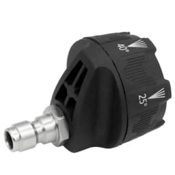 6 in 1 14 Inch Car Wash Nozzle Pressure Washer Connector for 1/4 Inch Interfaces Reliable ABS and Stainless Steel Build