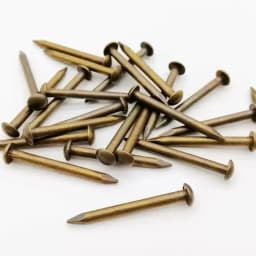 25-100pcs of Brass Diameter 1.2mm 1.5mm 2mm 3mm Iron Small Mini Round Head Nail Nails, Suitable for Jewelry Boxes, Hinges