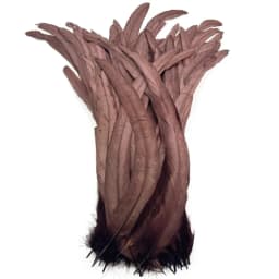 20/100Pcs 25-30CM DIY Rooster Feather Crafts Sewing Clothing Decor Plume Home Party Women's Feather Headwear Wedding Accessories