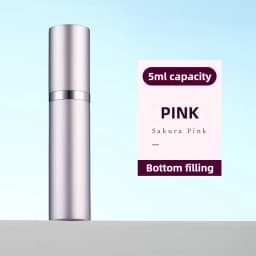 10ml 5ml Perfume Atomizer Portable Liquid Container For Cosmetics Traveling Mini Aluminum Spray Alcochol Empty Refillable Bottle