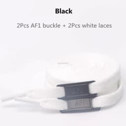 Original Shoelaces Combination White Flats laces and Shoe Decoration Suit Sneaker Shoelace Air Force one Shoes Accessories
