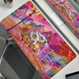Kawaii Cubone Large Mouse Pad Gamer XXL Pc Keyboard Mouse Mat Tapis Souris Gaming HD P-Pokemons Rubber Mousepad Desk Accessories