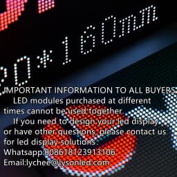 P4 Indoor SMD 3IN1 RGB LED Matrix Module 64x32 Pixels Video Display Full Color Panel 1/16 Scan 256mmx128mm