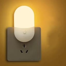Led Smart Night Light Motion Sound Sensor Night Light Brightness Adjustment Night Light Bedroom Lamp Staircase Decorative Lamps