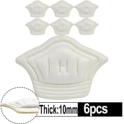 1/5pairs Women Patch Heel Pads Insoles Adjustable Size Sports Shoes Back Stickers Antiwear Cushions Feet Care Protector Inserts