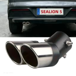 For BYD SEALION 5 SONG PRO CHAZOR DMi 2026 2025 2024 Exhaust Pipe Sleeve Tail Throat Muffler Tip Modification Accessories