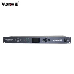 V-show 1pc Artnet Dmx Converter And DMX Amplifier With RDM sACN 8 Port Artnet Lighting Controller output 8x512 4096 Channels
