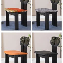 High-end Light Luxury Vintage Solid Wood Chair Backrest Chair Designer Leisure Dining Chair Home Modern Simple