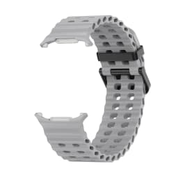 NEW Marine Silicone Strap for Samsung Watch Ultra 47mm Bracelet No Gaps Sport Two-Tone Band for Galaxy 8 Ultra Watchband Straps