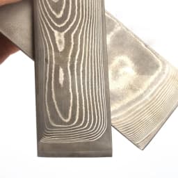 67 Layers Laminated San Mai VG10 Core Stainless Steel Knife Blank for DIY Knife Making Blade Billet Hardened HRC58-60