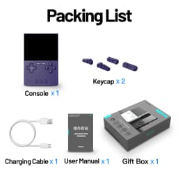 TRIMUI BRICK CNC Metal Retro Handheld Console 3.2" 1024x768 IPS Linux Mood LED Free Keycap 3000mAh WiFi Gift for Game Lovers