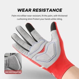 Touch Screen Long Full Fingers Half Fingers Gel Sports Cycling Gloves MTB Road Bike Riding Racing Women Men Bicycle Gloves