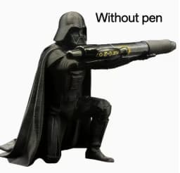3d Printing Bat Pen Holder Handheld Personalized Stationery Storage Desktop Trendy Play Decoration Office Learning Fun Ornament
