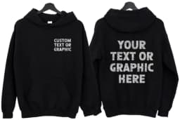 Customized Hoodie Personalized Printed Add Your Own Custom Texts Images Hoodie for Women Men Long-sleeved Hoody Spring