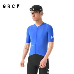 GRC Men's Tech Short Sleeve Jersey Cycling Apparel Performance Bike Wear Comfortable Breathable Sports Top for Men
