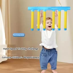 A Falling Sticks Catching Sensory Toy Adults Kid Sticks Game Drop Catch Win Reaction Training Reflex Challenge Family Party Game