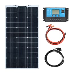 XINPUGUANG 100w 200w 12v Portable Flexible Solar Panel 18V 100W - 1000W Plate Cells Monocrystalline Silicon Panel Solar Kit
