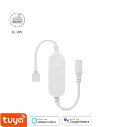 Mini Tuya Wifi Led Dimmer DC12 DC24V 5050 COB CCT/RGB/RGBW/RGBCCT Led Light Strip Single Color Controller Voice for Alexa Google