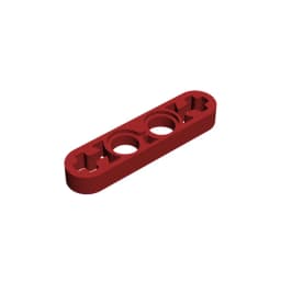 MOC PARTS GDS-690 Technical, Liftarm Thin 1 x 4 - Axle Holes compatible with lego 32449 pieces of children's toys