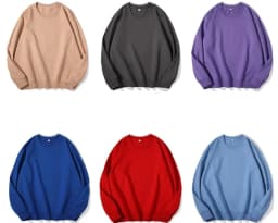 Spring Autumn Womens Sweatshirt 2026 O-neck Solid Harajuku Pullovers Multicolor Casual Cotton Woman Sweatshirts Knit Streetwear
