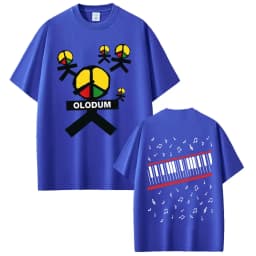 King of Pop Michael Jackson OLODUM Same Style T-shirt Men's Clothing Fashion Hip Hop Classic T-shirts Summer Tops Cotton T Shirt