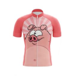 Cartoon Pink Pig Cycling Jersey Set 2022 Summer Bicycle Cycling Clothing MTB Bike Clothes Uniform Men Wear Maillot Ropa Ciclismo