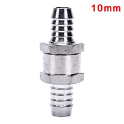 One Way 6/8/10/12mm 4 Size Aluminium Alloy Fuel Non Return Check Valve One Way Fit Carburettor