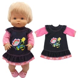Nenuco Doll Jacket Set for 40cm Baby Dolls Clothes Toys Wear Children Girl Gifts