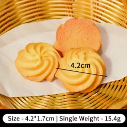 Simulation Cookies for Children, Simulation Accessories, Photography, Fake Biscuits, Early Education, DIY, 3 Pcs/Lot