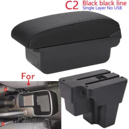 For KIA RIO Armrest Box For KIA STONIC Cerato Car Armrest Europe South Retrofit parts Storage Box Car Accessories 2015-2022