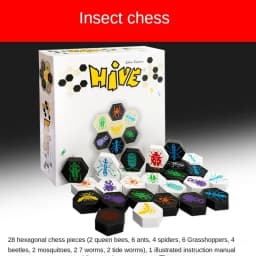 New Hive Board Game 2 Players Family Party Parents With Children Funny Game Entertainment Made High Quality Wooden Friend Gift