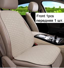 Car Seat Cover Front/Rear Flax/Linen Seat Cushion Protector Pad Black/Red/Beige/Grey/Coffee/Brown For Toyota Rav4 M5 X45