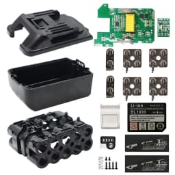 BL1830 Li-ion Battery Case Charging Protection Circuit Board Box For Makita 18V 3.0Ah 6.0Ah Label LED Battery Indicator BL1860