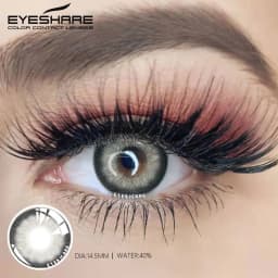 EYESHARE 1 pair Natural Colored Contact Lenses For Eye Swan Blue Eyes Color Lens Beauty Yearly Cosmetic Gray Contacts Lenses