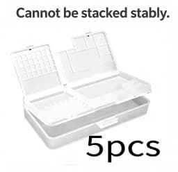 5 Pcs SUNSHINE SS-001A Storage Box for IC Motheboard Parts Mobile Phone Openning Tools Repair Multi Function Storage Box