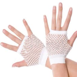 Lace Feather Long Gloves Gothic Mesh Sleeve Halloween Party Hook Embroidery White Mittins Female Stage Accessory Gothic Sleeve