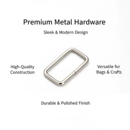 10-50pcs Rectangle Metal Buckles 13-38mm O Ring Webbing Belt Leather Rings Clasp Handbag Strap Clip Adjuster Hook Accessories