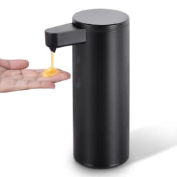  Automatic Soap Dispenser Stainless Touchless Rechargeable Hand Sanitizer Shampoo Detergent Dispenser for Kitchen Bathroom Toil