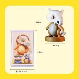 9 Style Pokemon Action Figures Toys Pikachu Squirtle Cubone Seal Cartoon Series Anime Model Ornaments Birthday Gift