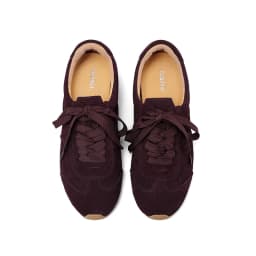 SmallHut New Trend Patchwork Sneakers Nature Cow Suede 2026 Spring Women Lace Up Purple Red Brown Chocolate Mixed Colors Shoes