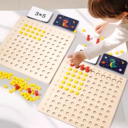 Montessori 99 Multiplication Board Maths Teaching Aid Multiplication and Division Board Early Education Children's Puzzle Toys